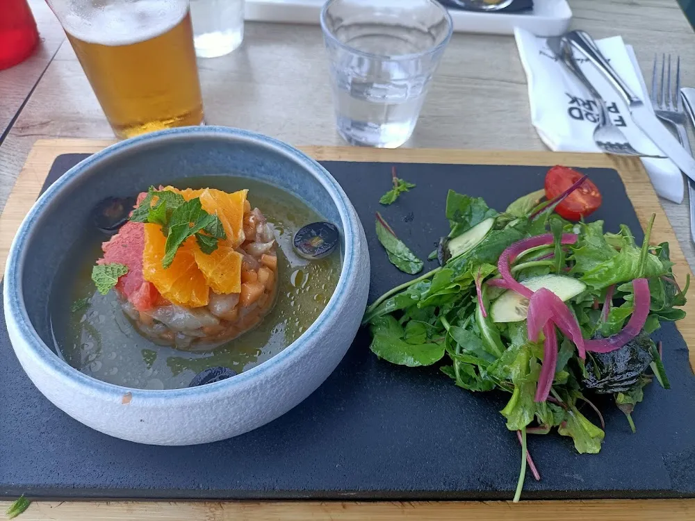 Ceviche de Bar Au Melon
