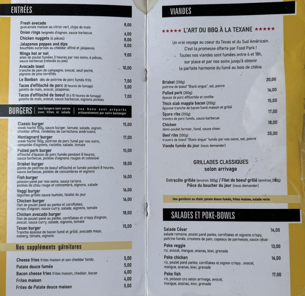 Food Park - Menu Image 1